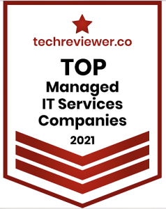 techreview voted kaweb in top managed IT service providers 2020 badge